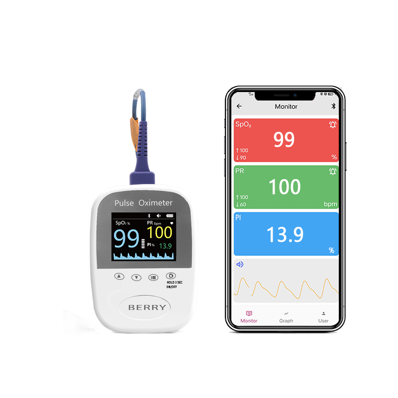 BM1000A Digital Handheld Pulse Oximeter