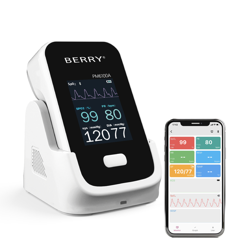PM6100A Multi Functional Portable Patient Monitor PM6100A Multi Functional Portable Patient Monitor