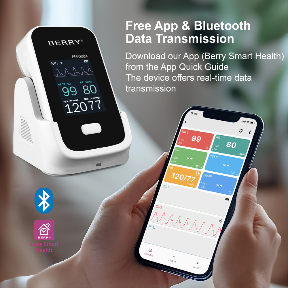 PM6100A Multi Functional Portable Patient Monitor
