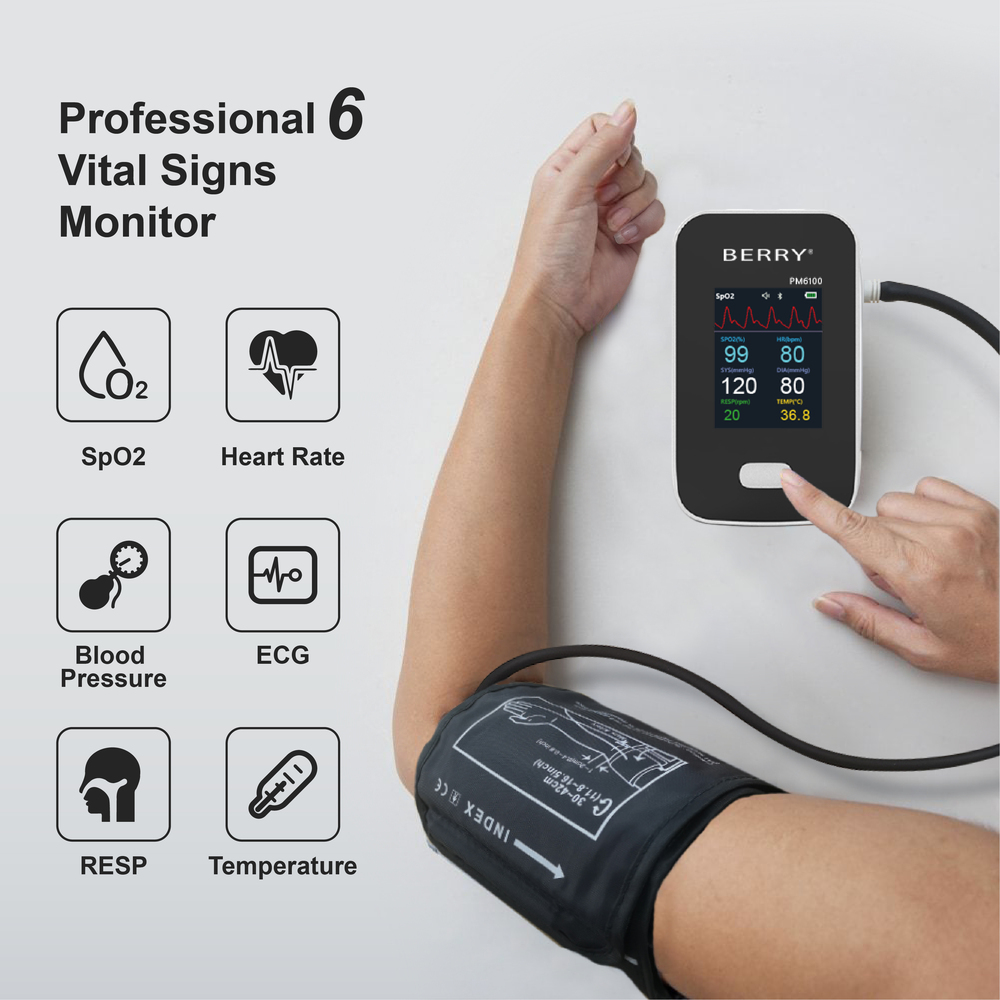 PM6100 Handheld Multi Parameter Patient Monitor