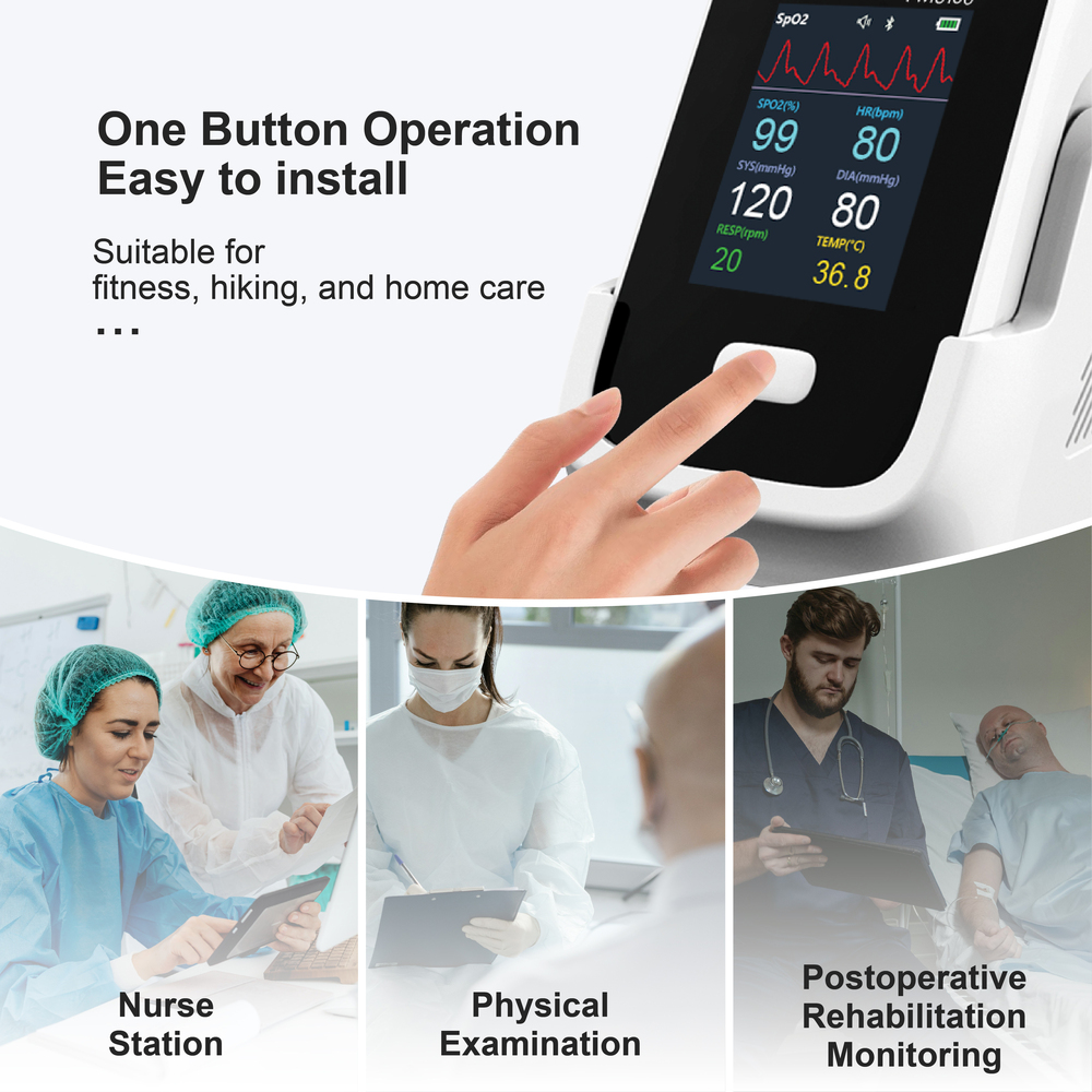 PM6100 Handheld Multi Parameter Patient Monitor