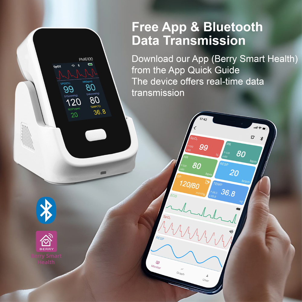 PM6100 Handheld Multi Parameter Patient Monitor