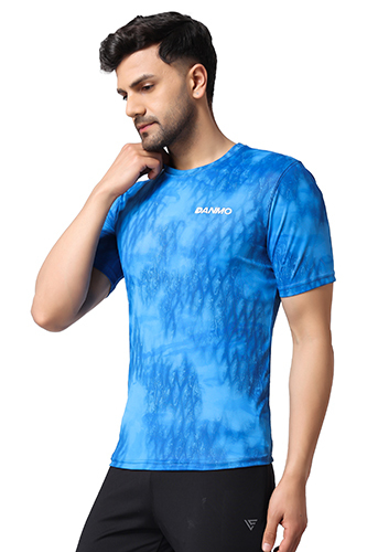 DNM-CL-SKYB-TEE Mens Sports T-Shirts