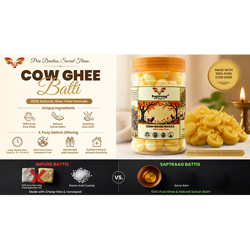 Cow Ghee Battis