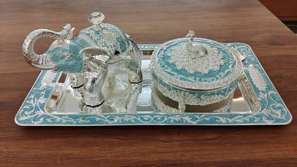 Peacock & Elephant Dry Fruit Gift Set
