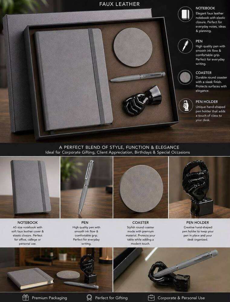 Premium Executive Diary Gift Set