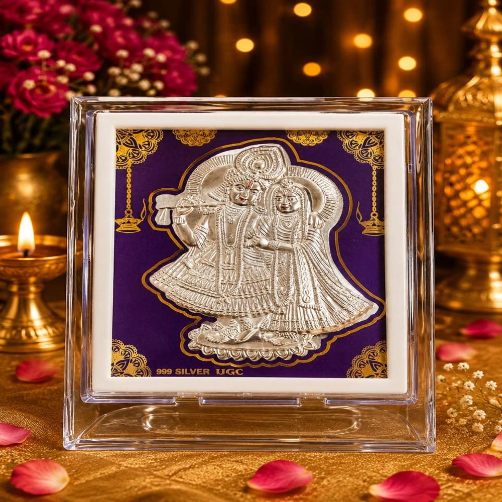 Ganesha Silver Acrylic Stand