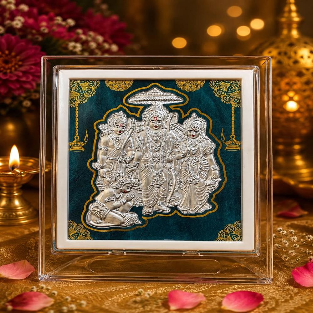 Ganesha Silver Acrylic Stand