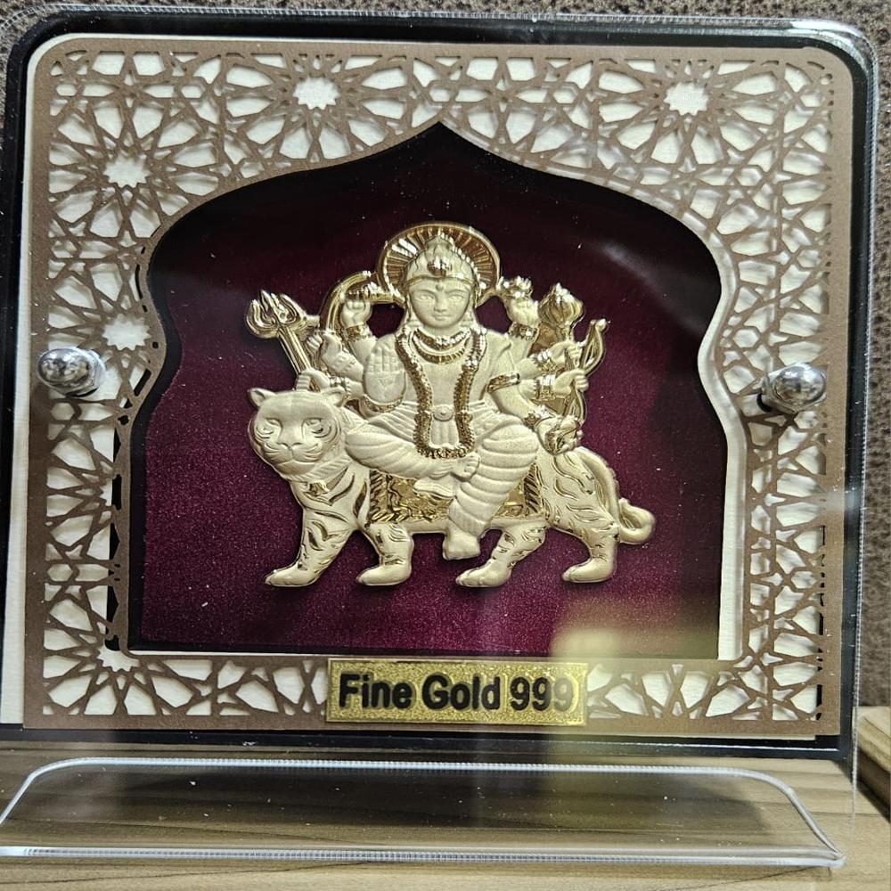 24K Golde Leaf Hanumna Ji Stand