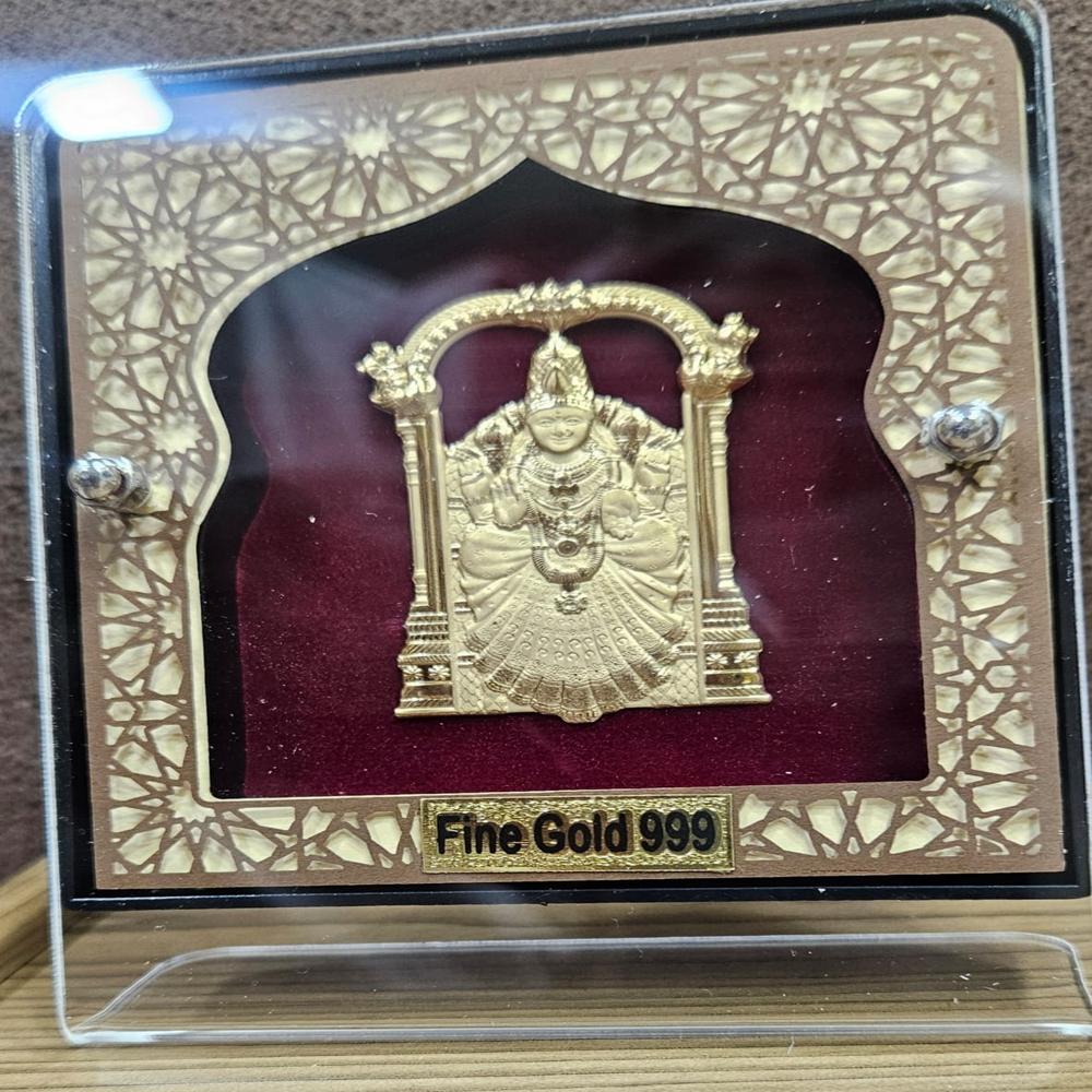 24K Golde Leaf Hanumna Ji Stand