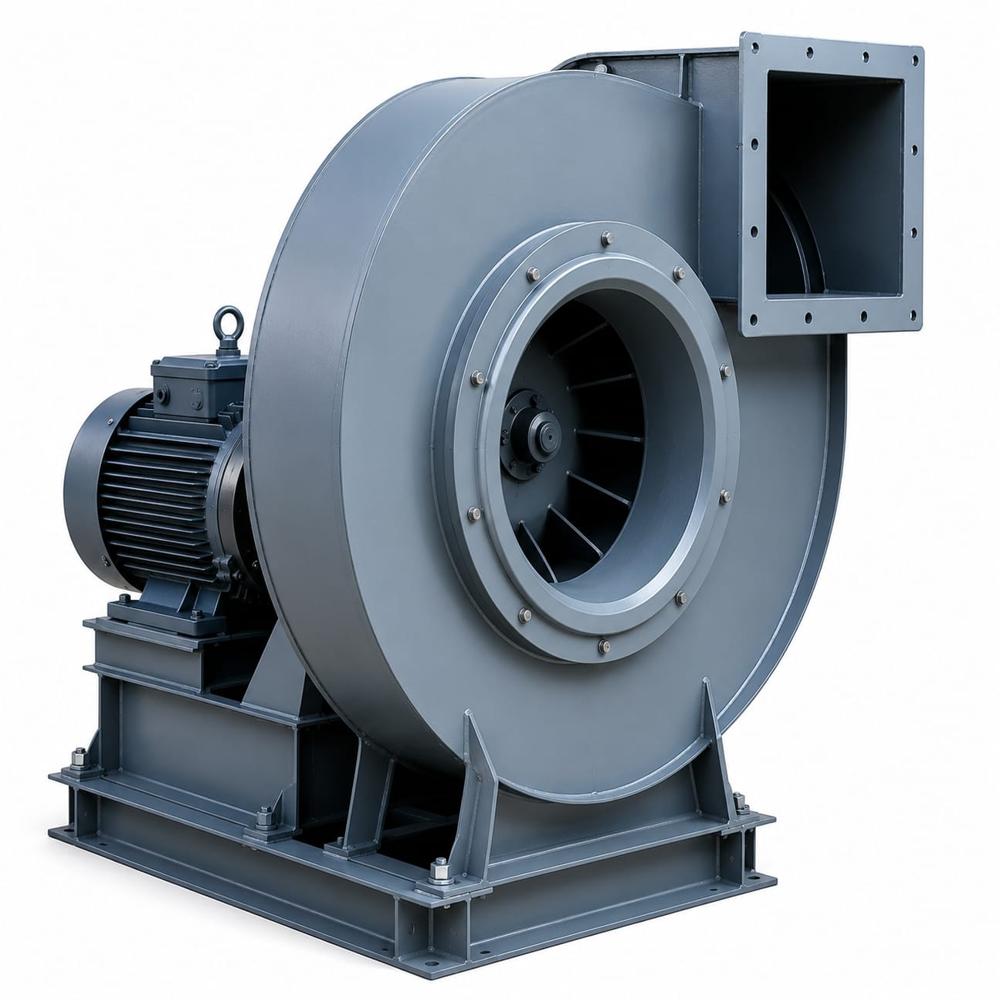 High Pressure Blower - Aluminum Casting, 410x330x370 Mm, Blue | 1.5 Kw, 2880 Rpm, Ip55, Class F Insulation, Continuous Duty