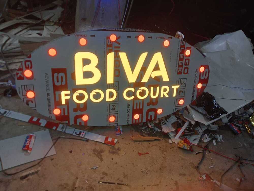 2D LED Sign Board