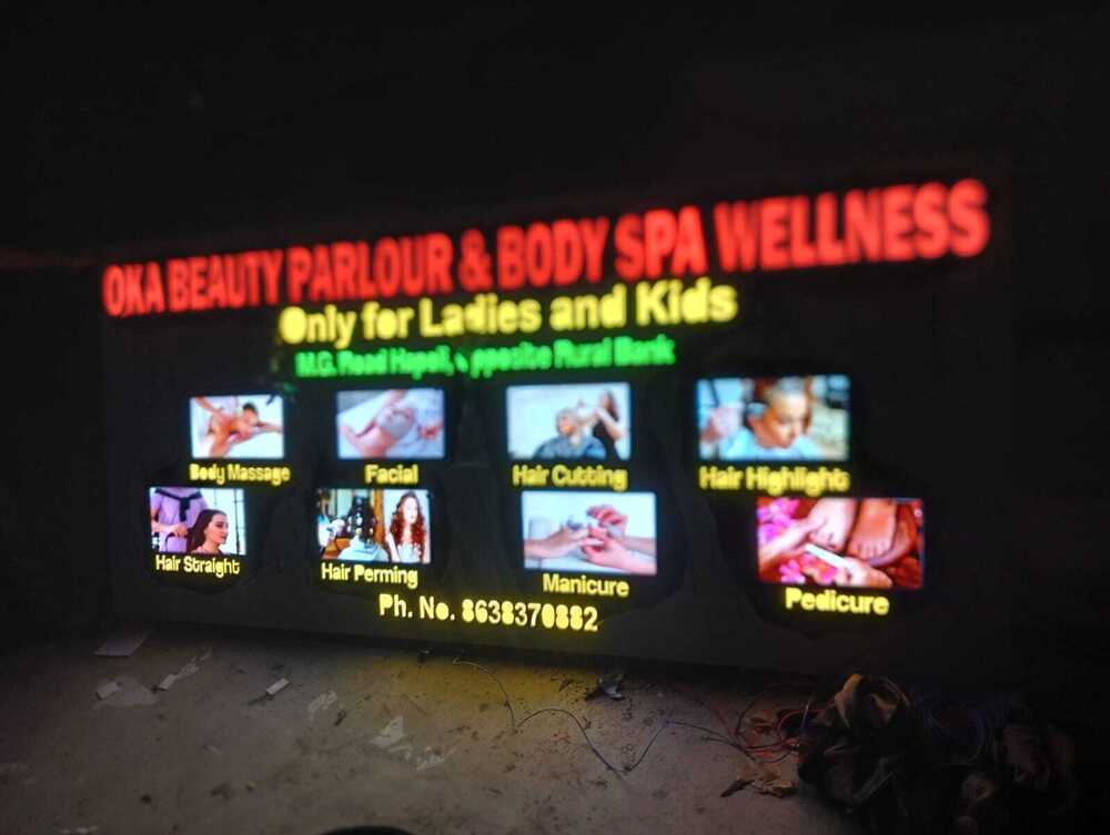 Advertising 3D Led Signage Board