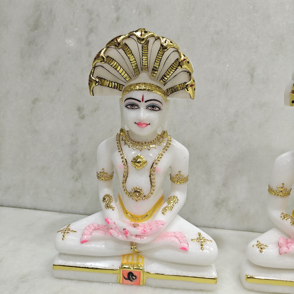 Marble Jain Parshvanath Statues 