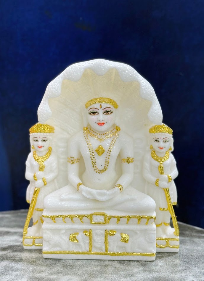 Marble Jain Parshvanath Statues 