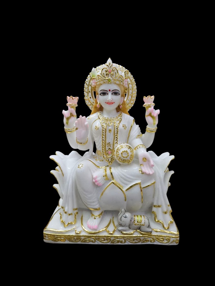 Marble Lakshmi Statue