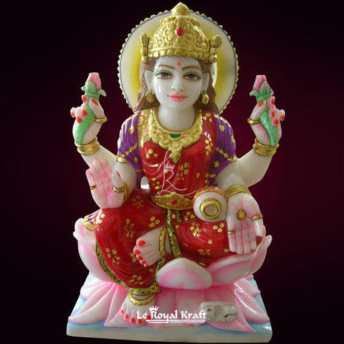 Marble Lakshmi Statue