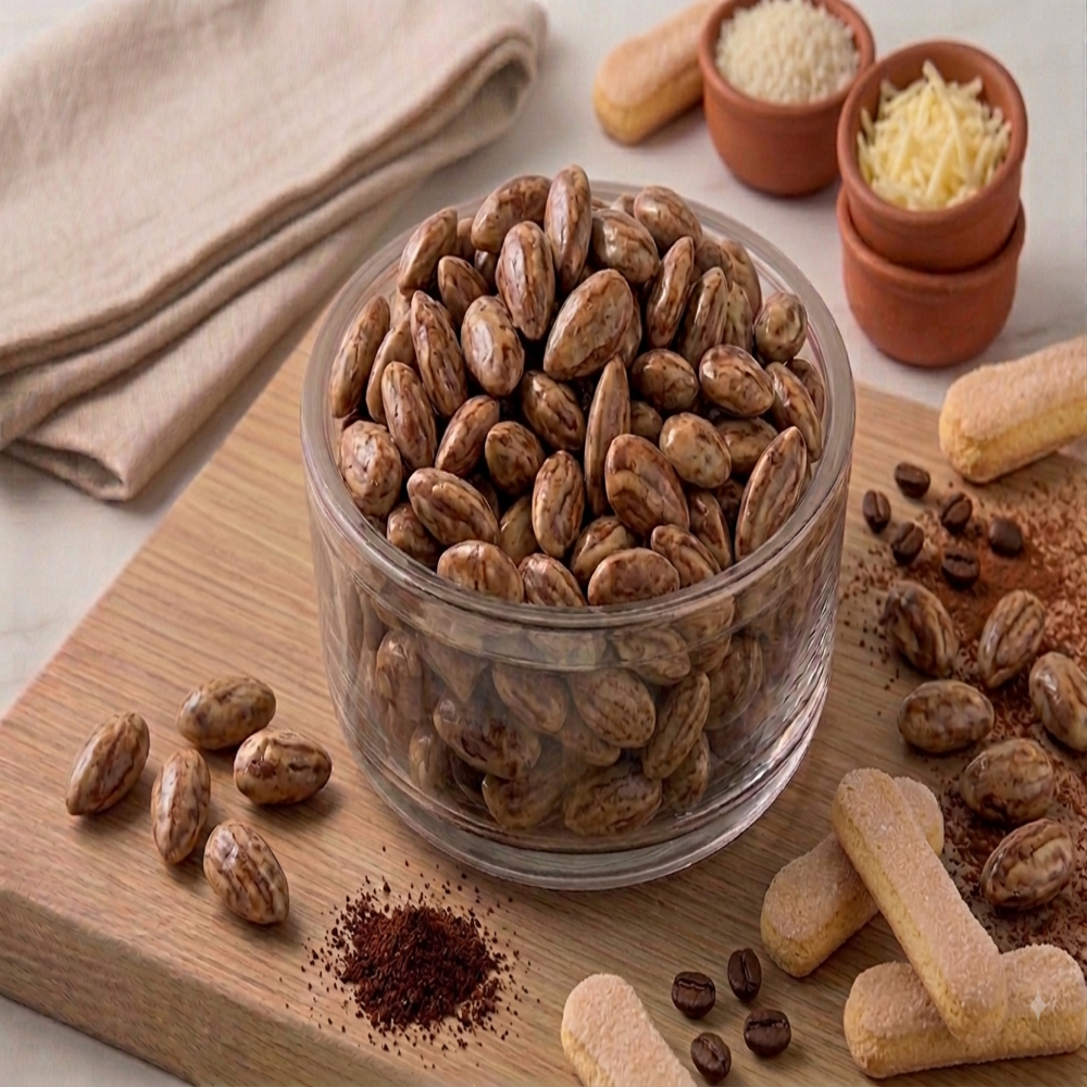 Flavoured Turkish Almond - Carbohydrate: 22G (Per 100G)