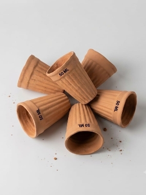 Terracotta clay kullad