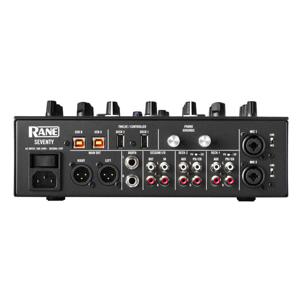 Rane SEVENTY 2-Channel Solid Steel, Precision Performance Battle Mixer