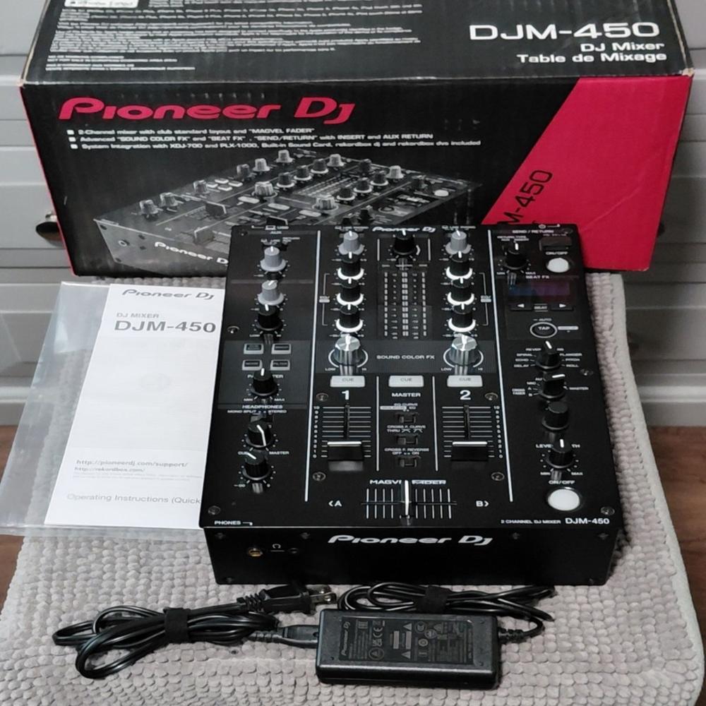 Pioneer DJM-450 Pro Mixer 2-Channel