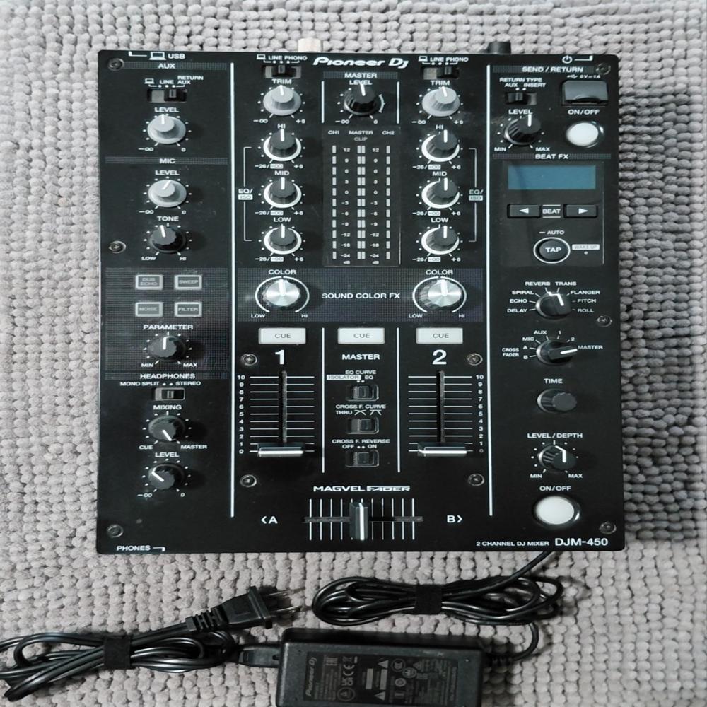 Pioneer DJM-450 Pro Mixer 2-Channel