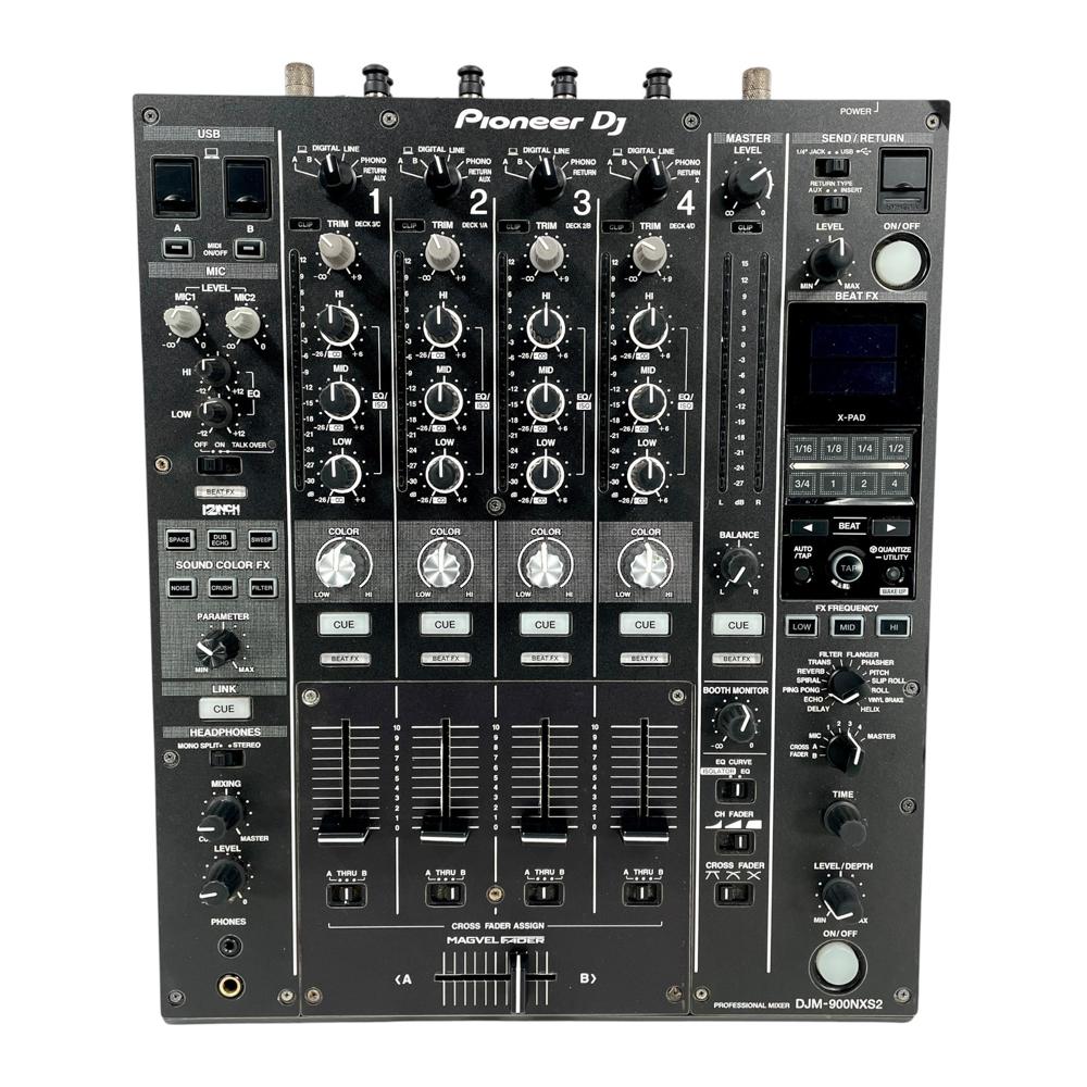 Pioneer DJM-900NXS2 4 Channel Digital Pro DJ Mixer - Black