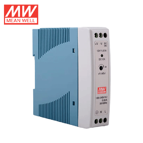 20W Single Output Industrial Din Rail Power Supply