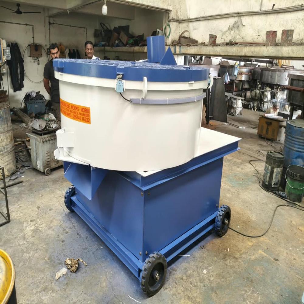 chamunda 500kg Refractory Material Mixing Pan Mixer Machine for Castables