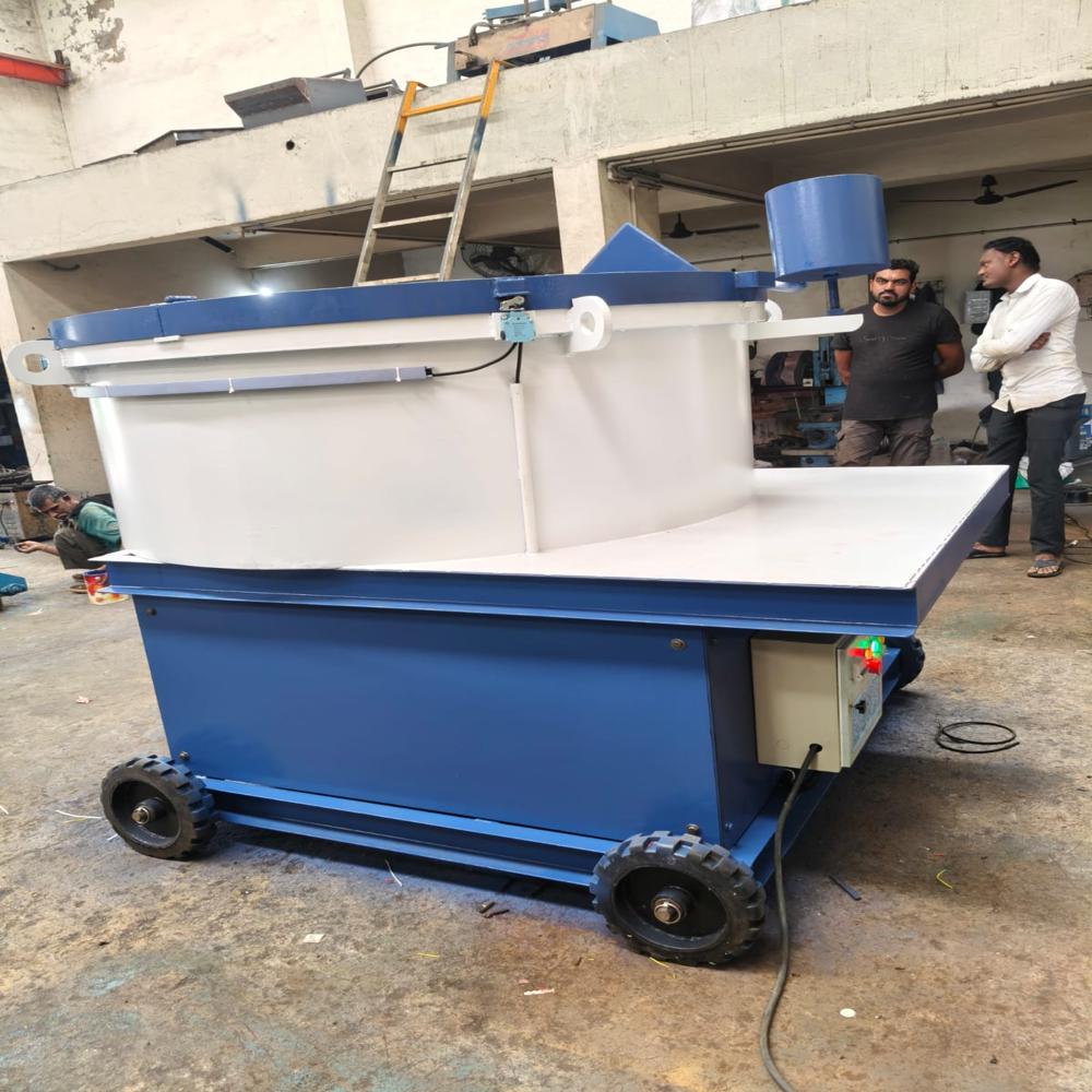 chamunda 500kg Refractory Material Mixing Pan Mixer Machine for Castables