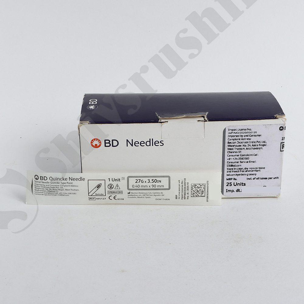BD NEEDLES 27GX3.50N