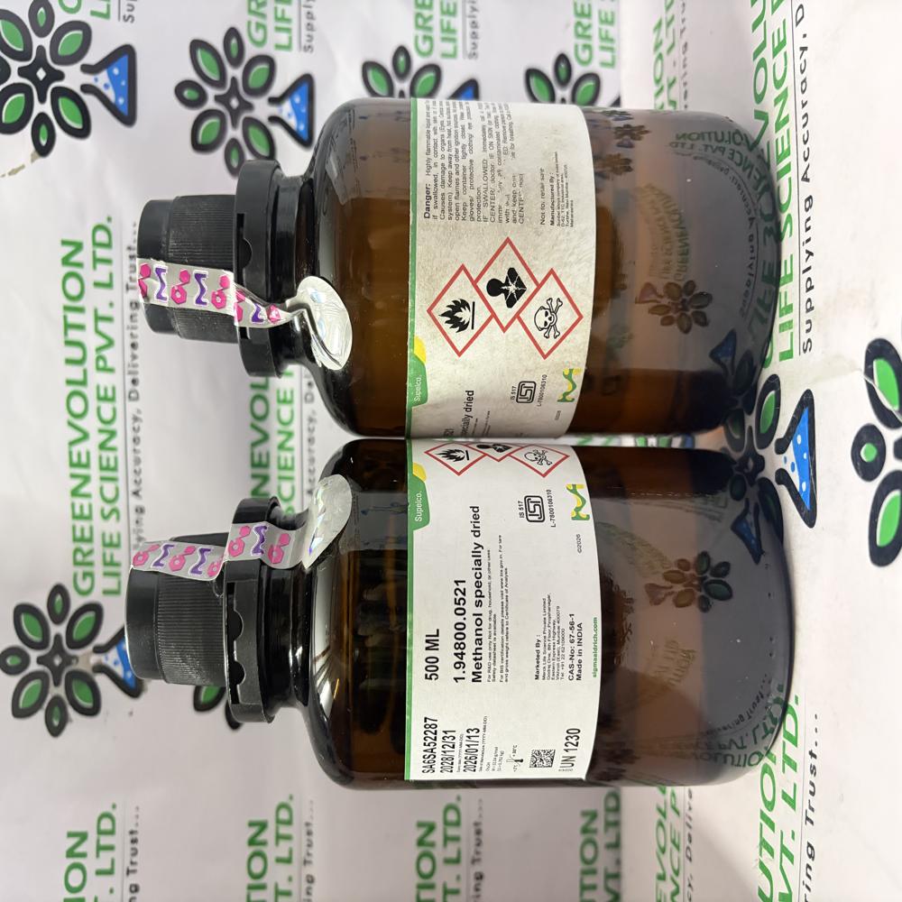 Methanol Specially Dried Supelco 500ml