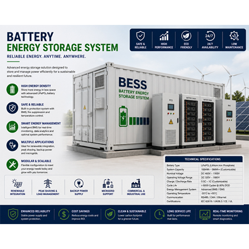 Energy Storage & Power Backup