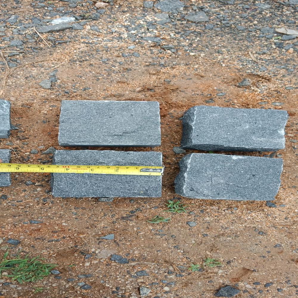 Black Natural Cobblestone - Application: Landscaping