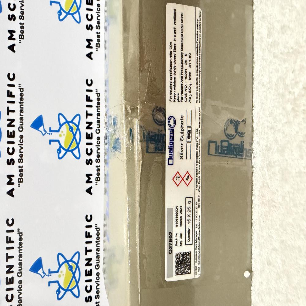 Silver Sulphate SQ 25g Qualigens