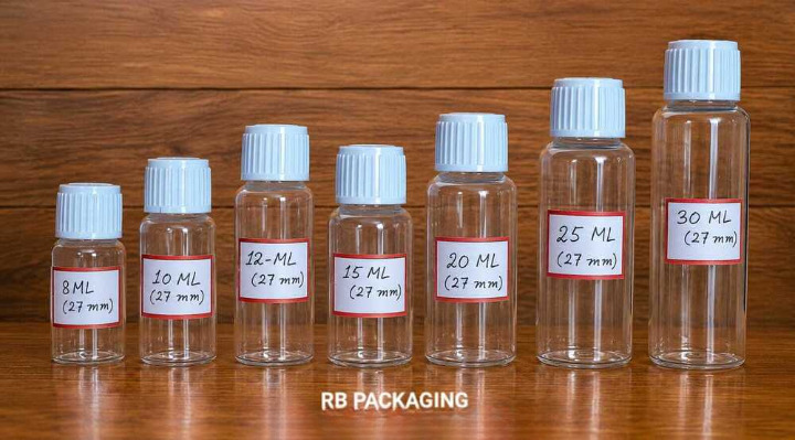 Homeopathic Bottle - Capacity: 2 Ml