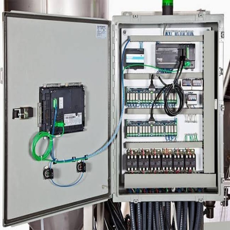 Plc Panel - Mild Steel, Rated Voltage 415v, Frequency 50hz | Durable Powder-coated Finish For Industrial Automation Efficiency