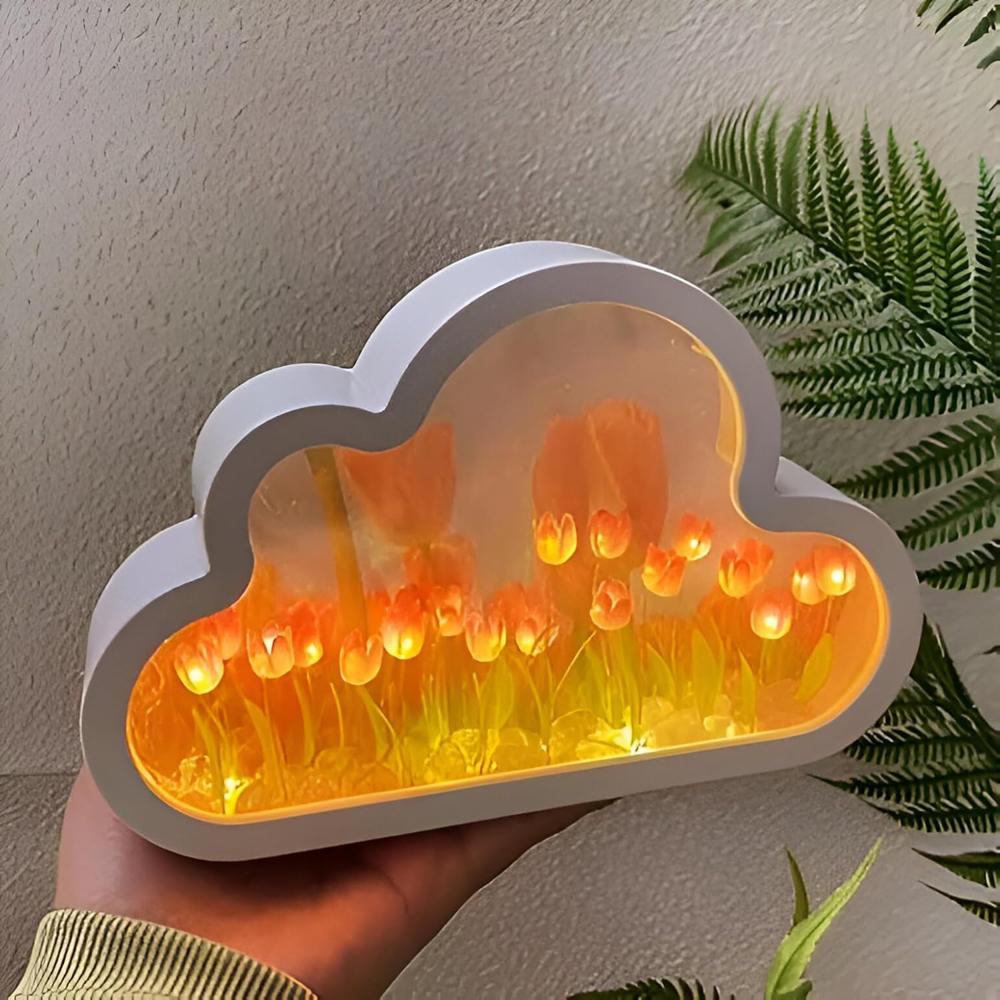Tulip Night Light - Cloud