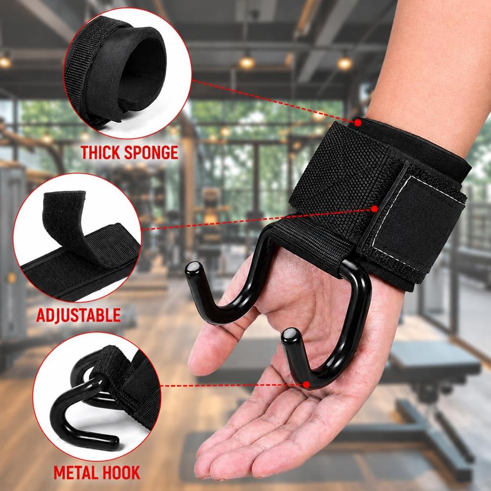 Weight Lifting Hooks - 1