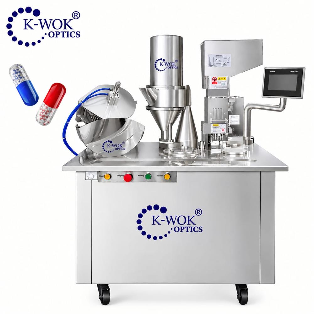 K-Wok Capsule Filling Machine - Application: Pharmaceutical Industry/ Nutraceuticals & Dietary Supplements/Chemical & Laboratory Research