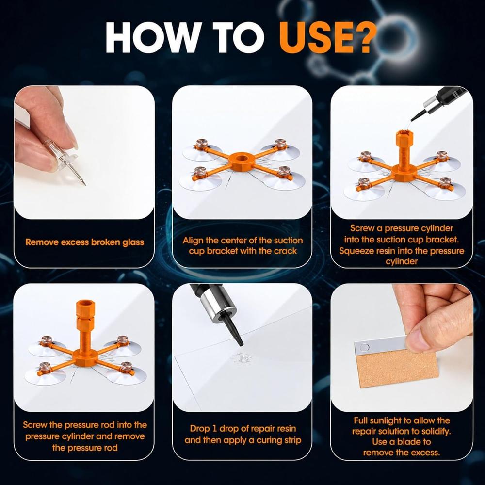 Windshied Repair Kit