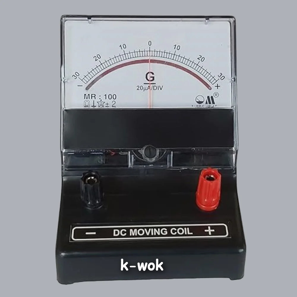 50ua Galvanometer - Accuracy: High Sensitivity (2 Ua/div)