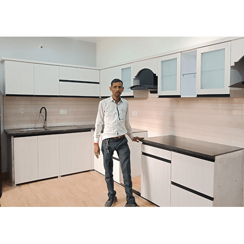 L Shape Modular  Kitchen