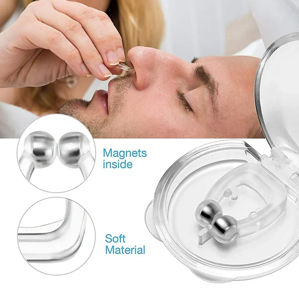 Silicone Magnetic Nose Clip Anti Snore Device For Heavy Snoring Sleeper (1 Pc) - Application: As Per Product Requirement