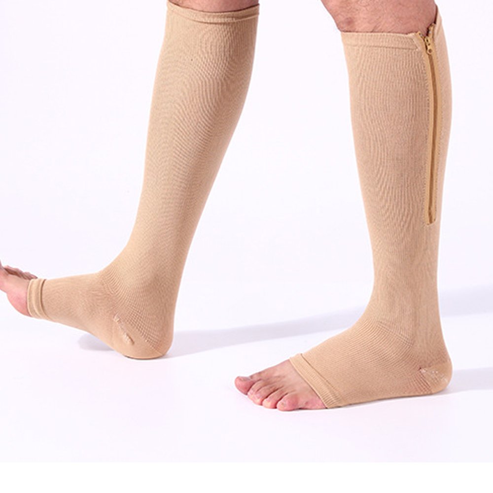 Zipper Compression Socks