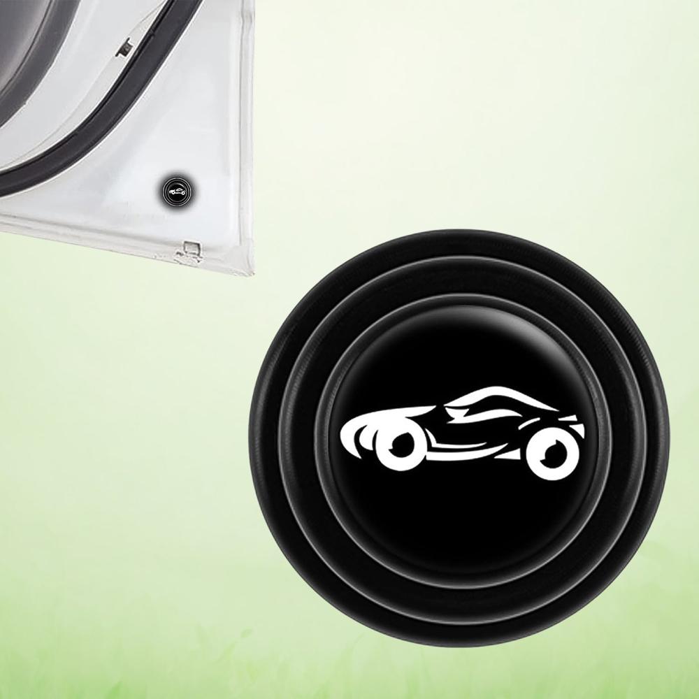 Car Door Shock Absorber Car Door Protection Sticker (1 Pc) - Dimension (L*W*H): 3 X 3 X 2 Cm Millimeter (Mm)