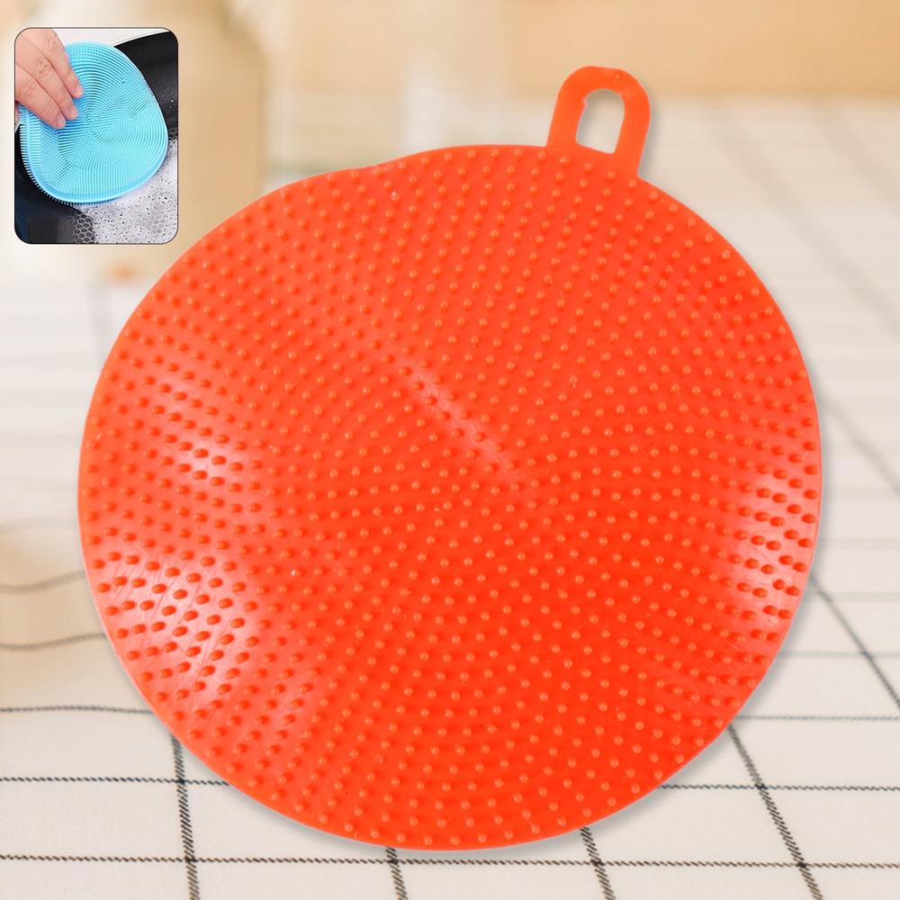 Silicone Dish Scrubber Sponge Mildew Free, Non Stick, Heat Resistant - Application: As Per Product Requirement