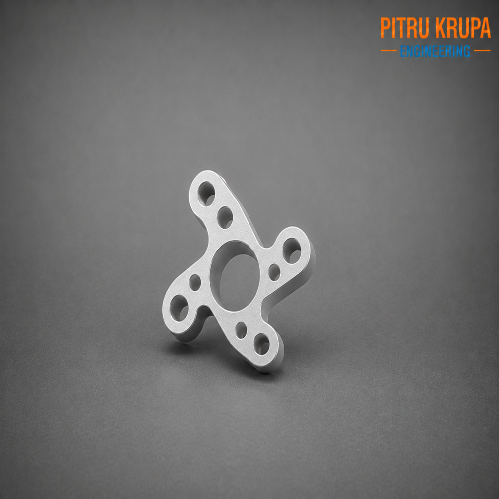 CNC Machined Aluminium Flange Plate