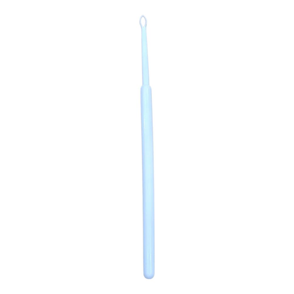 Ear Curette Oval - Color: White