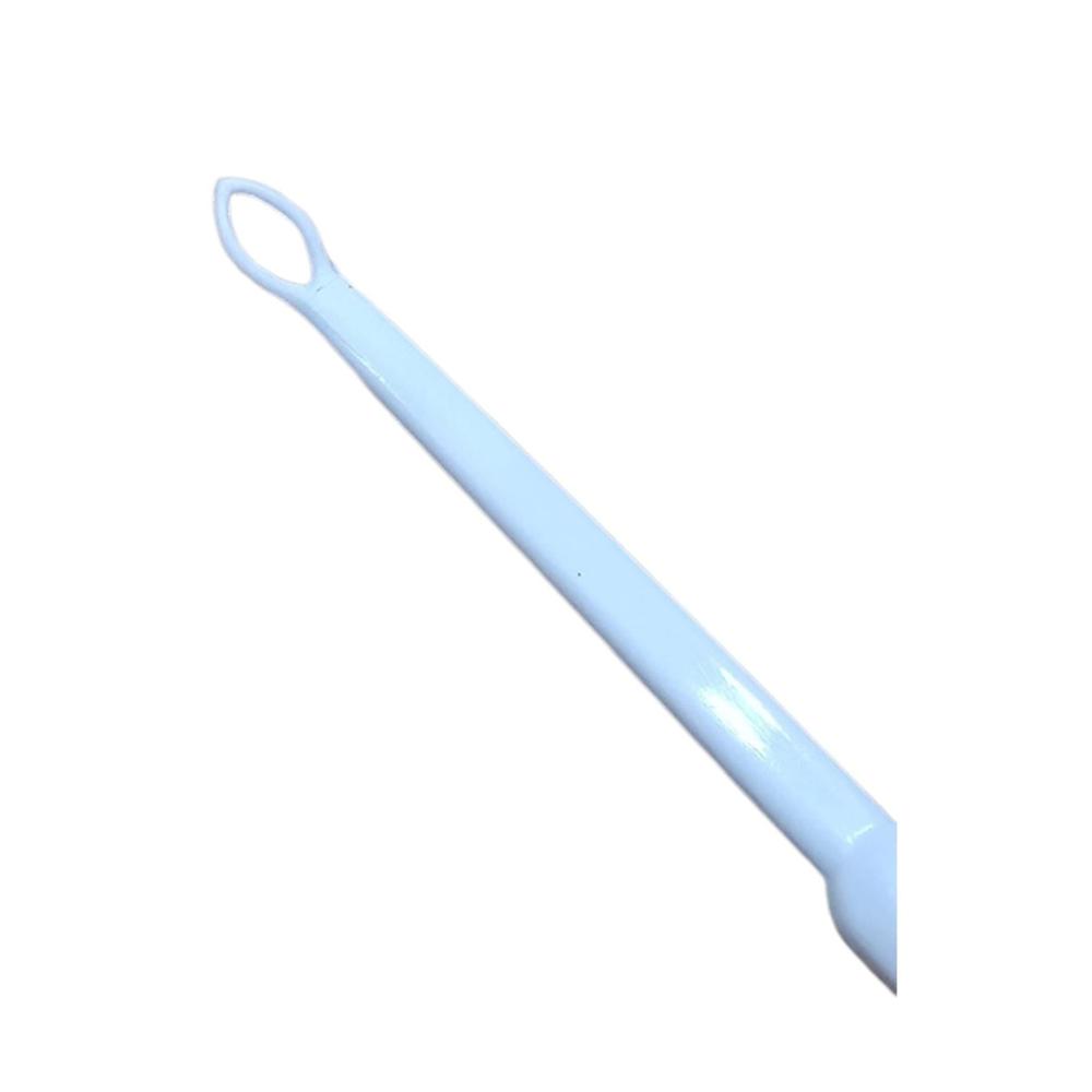 Ear Curette Oval - Color: White